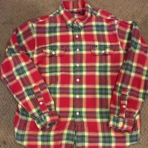 Polo by Ralph Lauren Men's Flannel Button Front